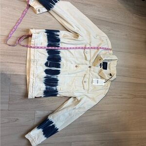 Scotch & Soda Cream Denim Jacket NWT $248